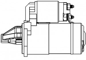 Стартер для а/м Great Wall Safe (02-)/Deer (04-) 2.2i 1,2кВт (LSt 2715) LST2715 START VOLT