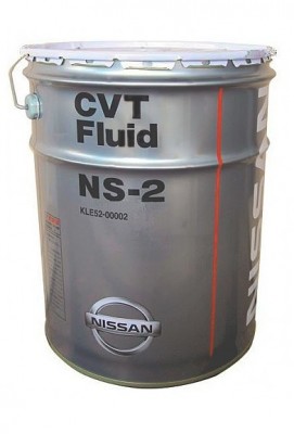 Масло трансм. Nissan CVT FLuid NS-2 (20л) KLE52-00002 KLE52-00002 NISSAN