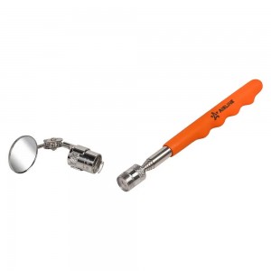 Зеркало телескопическое "AIRLINE" (250-880 мм, диаметр 32 мм, с подсветкой) ATBS009 AIRLINE