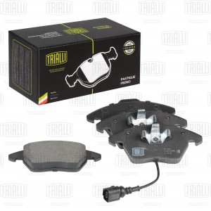 Колодки торм. диск. перед. для а/м VW Polo Sedan (RUS) (10-) 1ZС  PF1801 PF 1801 TRIALLI