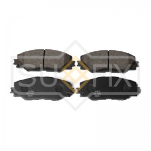 Колодки тормозные передние TOYOTA RAV 4 2.0-2.2D 06 / Auris(E150) 1.8 10 SX-1492 SX-1492 SUFIX