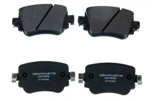 колодки дисковые задние! Skoda Oktavia 1.8TSI 12> Z07616 ZENTPARTS