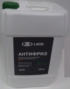Антифриз LADA GREEN G11 10 л (зеленый) 88888400010082 LADA VAZ