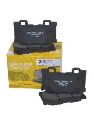 колодки тормозные дисковые! Infiniti FX35 03>/FX50/G37 08>, Nissan 370Z 09> Z07702 ZENTPARTS