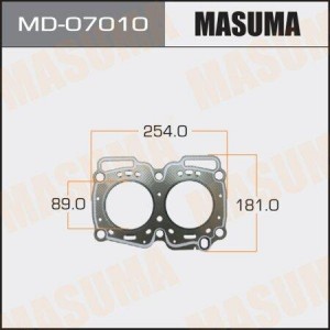 прокладка ГБЦ!\ Subaru Impreza/Legacy 1.6/1.8 16V EJ16E/18E 89> MD-07010 MASUMA