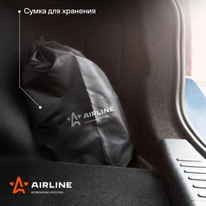 Пылесос автомобильный 12V 150W в прикуриватель (4 насадки) AIRLINE VCA-02 AIRLINE