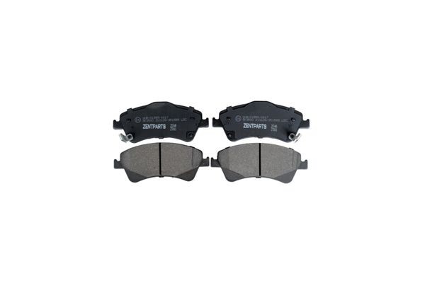 колодки дисковые передние! Toyota Avensis 1.6-2.2D 09> Z07446 ZENTPARTS