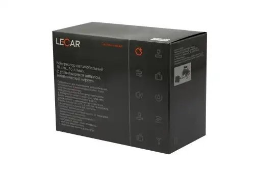 Компрессор подкачки шин (65 л/мин., 10 атм., метал. Корпус, спираль) LECAR000060406 LECAR