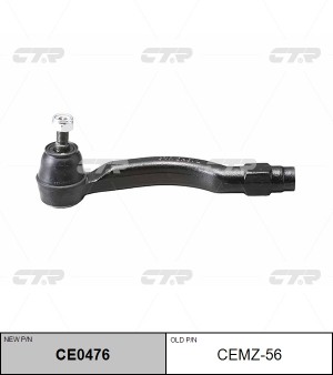 наконечник рулевой левый! замена CEMZ-56\ Mazda Demio 05> CE0476 CTR