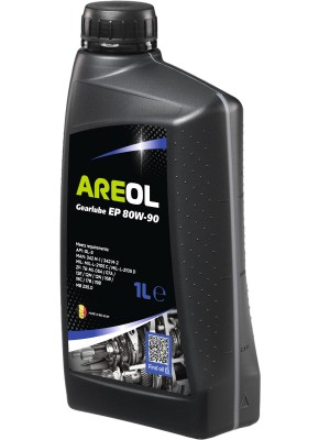 AREOL Gearlube EP 80W90 (1L) трансмис. минерал. масло для гипоидных передач! API 80W90AR075 AREOL