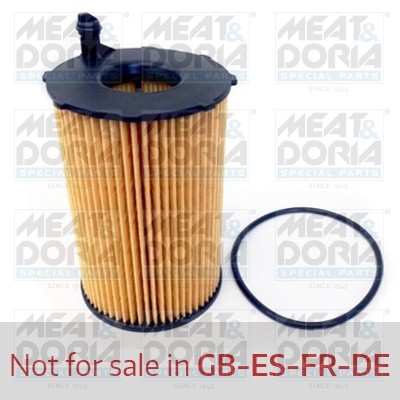 Фильтр масляный AUDI A6 (13-),A7 (15-) MEAT&DORIA 14151 MEAT DORIA