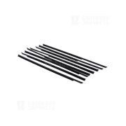 Уплотнитель стекла ВАЗ-2105 двери комплект 8шт. (бархотка) 08968 BMRT BALAKOVO