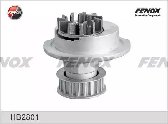 Насос водяной Daewoo Nexia 42125 8V SOHC, Chevrolet Lanos 42125 8V SOHC, Aveo HB HB2801 FENOX