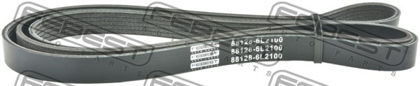 ремень поликлиновой! 6PK2100\ MB W124/W201 2.5D/TD 84> 88128-6L2100 FEBEST