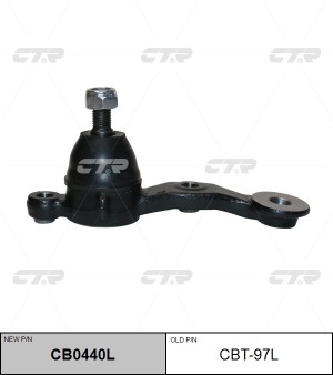 Опора шаровая TOYOTA Land Cruiser 90 нижняя левая CTR CB0440L CTR
