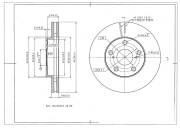 Диск тормозной передний AVANTECH BR3051S AVANTECH