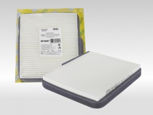 Фильтр салона для а/м ВАЗ 2170 Приора (с кондиционером Panasonic) "Невский" NF6007 NEVSKY FILTER