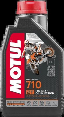 Масло моторное для 2-х тактных двигателей MOTUL 710 ESTER 2T синт.1л 104034 MOTUL