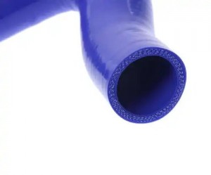 Патрубок ГАЗ-3310 Валдай радиатора отводящий нижний силикон (d=38) MEGAPOWER 13016043 MEGA POWER