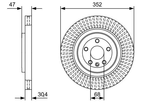 FORD EXPLORER (2011>) 0 986 479 W53 BOSCH