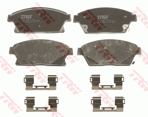 Колодки передние CHEVROLET CRUZE (J300), ORLANDO, OPEL ASTRA J GDB1847 GDB1847 TRW