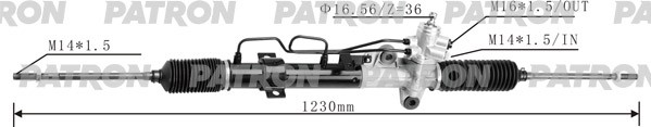 Рейка рулевая гидравлическая HYUNDAI  ELANTRA 2000- PSG3038 PSG3038 PATRON