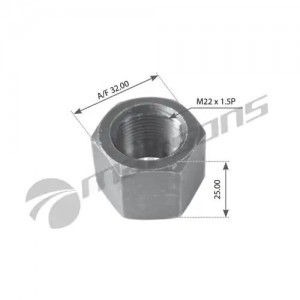 Гайка колеса SAF M22х1.5/h-25/SW32 MANSONS WN311 MANSONS