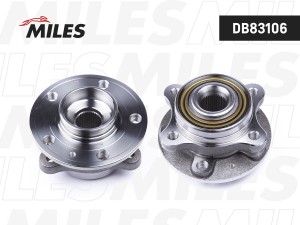 Ступица колеса передняя с подшипником VOLVO XC90 06- 16 17 354876-/354115- (SKF  DB83106 MILES