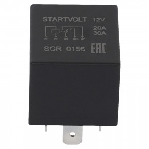 Реле 12V 30A 5 контакта SCR 0156 START VOLT