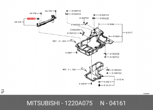 Прокладка 1220A075 1220A075 MITSUBISHI