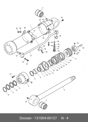131004-00137 Втулка 131008-00006B 131004-00137 DOOSAN