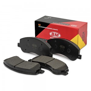 Колодки тормозные дисковые передние FD1724 FD1724 BM MOTORSPORT