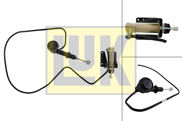 цилиндр сцепления !к-т главный=рабочий\ Iveco Daily 06> 513 0071 10 LUK