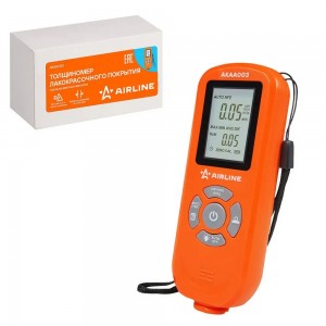 Толщиномер лакокрасочного покрытия 0-2000мкм AIRLINE AKAA003 AIRLINE