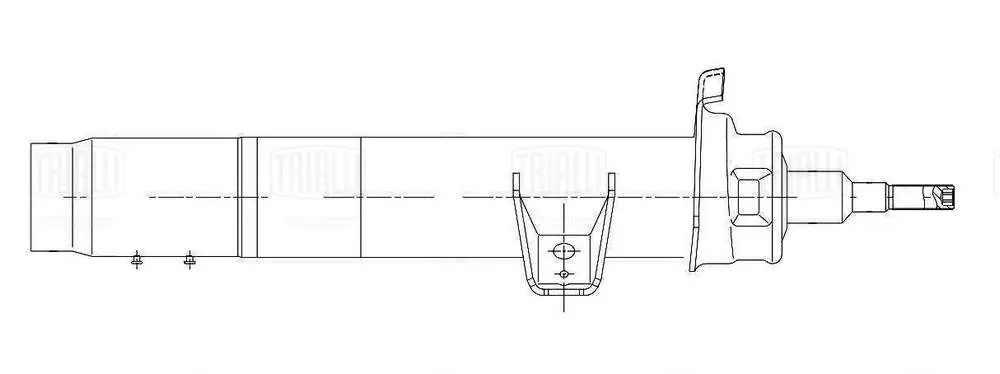 Амортизатор BMW X1 (E84) (09-) (стойка) пер. лев. (AG 26159) AG 26159 TRIALLI