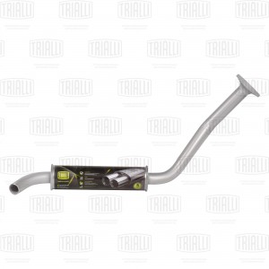 Резонатор для а/м ВАЗ 21073 Евро-2 усиленный фланец "TRIALLI" EAM 0125S TRIALLI