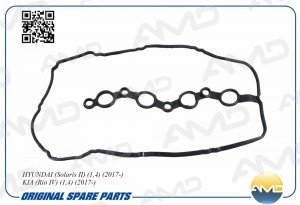 Прокладка клапанной крышки HYUNDAI Solaris II, 1,4, 2017-, KIA Rio IV, 1,4, 2017 AMD.GAS276 AMD