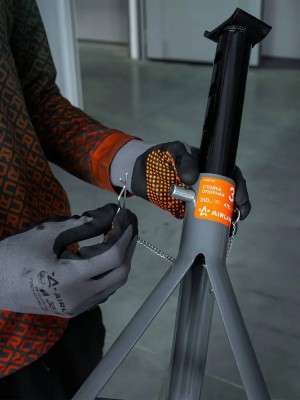 Стойка опорная 3т с пальц. мех., 2 шт. (MIN-310 мм, MAX-478 мм) (AJSF02) AJSF02 AIRLINE