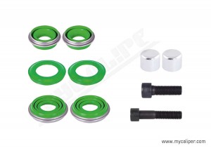 р/к дискового тормоза! 10(мр) пыльники, болты, крышки, Meritor \DX195 14815 TTT AUTO