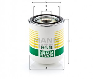 Фильтр осушитель TB1374X TB 1374 X MANN FILTER