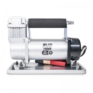 Компрессор автомобильный 90л/мин. 10атм. 30А 12V на клеммы АКБ Turbo AVS 80504 AVS