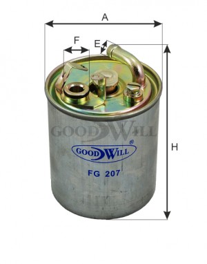 Фильтр топливный FG207 FG 207 GOODWILL