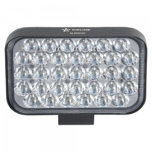 Фара светодиодная "AIRLINE" 135х95х38 мм 33W 12/24V (33 LED рассеяный свет, прям ALED020 AIRLINE
