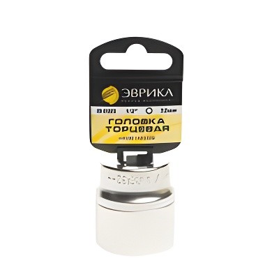 Головка торцевая 1/2" 32мм с держателем ЭВРИКА ER-91323H EVRIKA