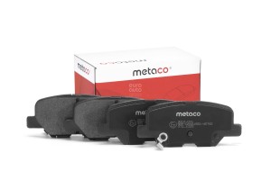 Колодки тормозные задние дисковые к-кт 3010031 3010031 METACO