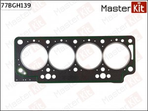 Прокладка ГБЦ MITSUBISHI F8QT, OPEL F8Q 600, F8Q 606, RENAULT F8Q 630, F8Q 632,  77BGH139 MASTER KIT