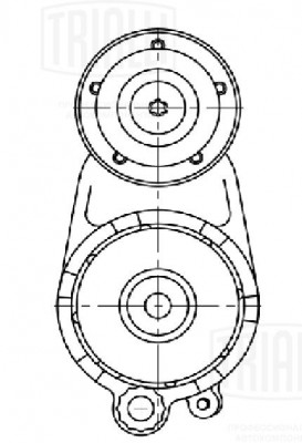 Ролик привод. ремня Mercedes M (W166) (11-) 3.0d (с натяж. мех)  (CM 5447) CM 5447 TRIALLI