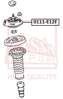 ОПОРА АМОРТИЗАТОРА 0111E12F 0111-E12F ASVA