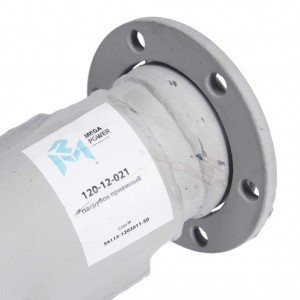 Патрубок КАМАЗ-ЕВРО приемный короткий (под 6 шпилек) нержавейка MEGAPOWER 120-12-022 MEGA POWER
