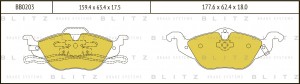 OPEL ASTRA G 98> BB0203 BLITZ